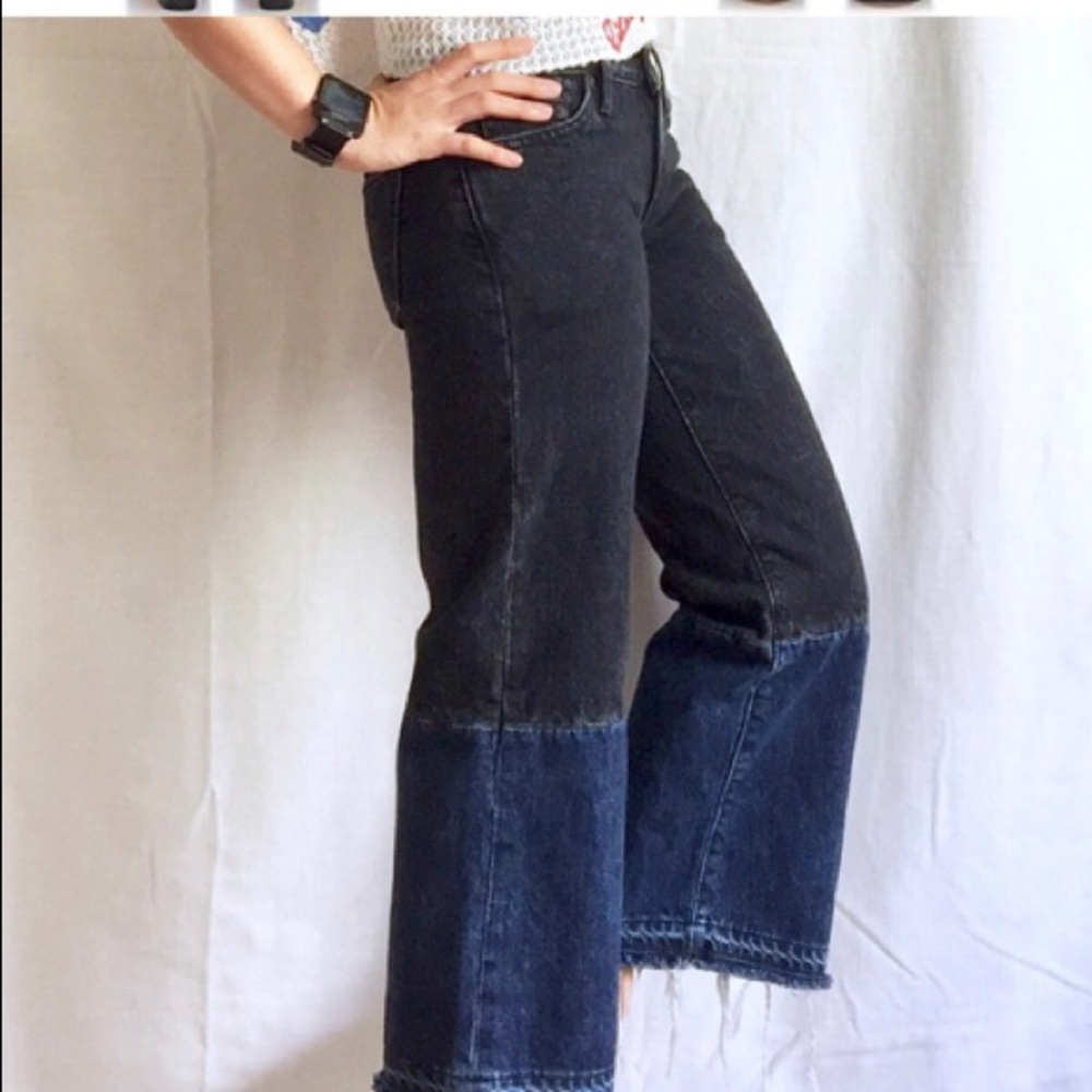 Simon Miller two tone jeans